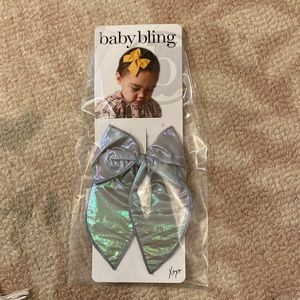 Baby bling belle clip- iridescent